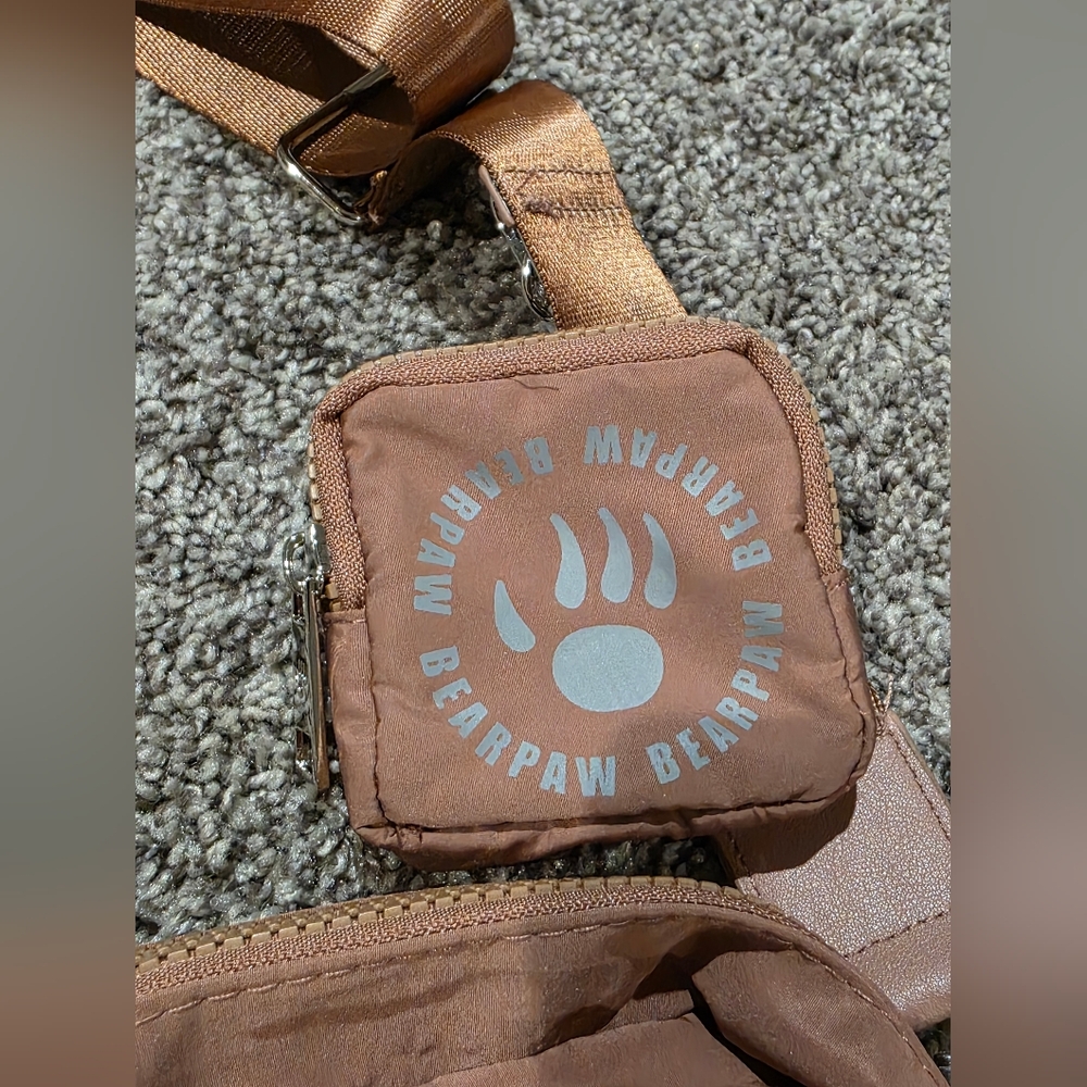 BearPaw Quilted Crossbody Bag in Dusty Rose - Picture 2 of 9